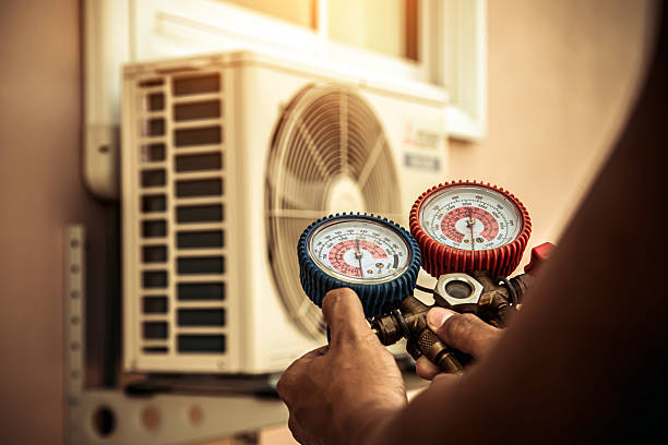 Professional Hvac Maintenance technician working in Westville, IN